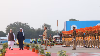 PM Modi roadshow with UAE President