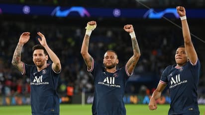 Lionel Messi-Neymar-Kylian Mbappe