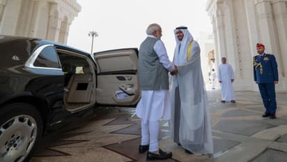 UAE President with PM Modi