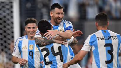 Lionel Messi With Argentina