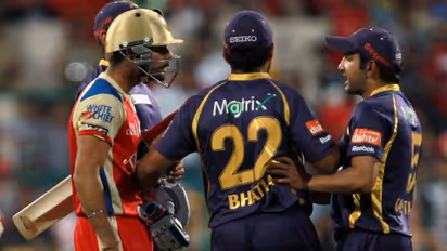 Kohli and Gautam Gambhir Clash IPL 2013