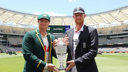 Steve Smith and Ben Stokes ahead of Ashes 2025 series opener in Perth