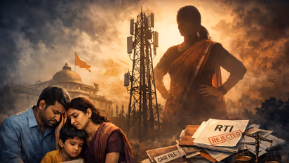 bjp leader land grab illegal telecom tower narmadapuram rti records madhya pradesh news