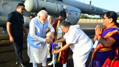 PM Modi helped senior BJP activist Sevalal who had leg fracture in Kalaburagi karnataka bsm