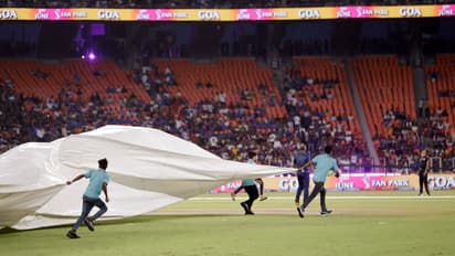 Punjab Kings v Mumbai Indians Rains photo