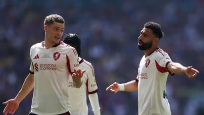 Liverpool's Wirtz and Salah