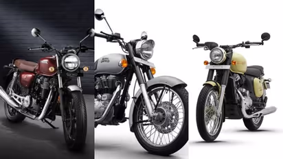 Royal Enfield Hunter 350 vs Honda CB 350 RS , Royal Enfield Hunter 350 vs Honda CB 350 RS Safety, Royal Enfield Hunter 350 vs Honda CB 350 RS Mileage, Royal Enfield Hunter 350 vs Honda CB 350 RS