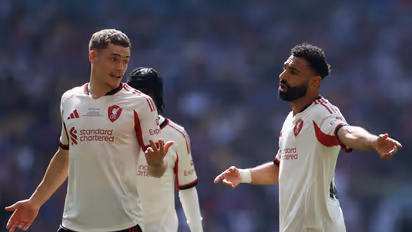 Liverpool's Wirtz and Salah