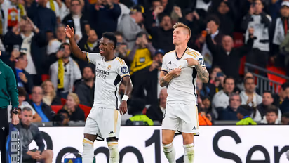 Vinicius and Toni Kroos