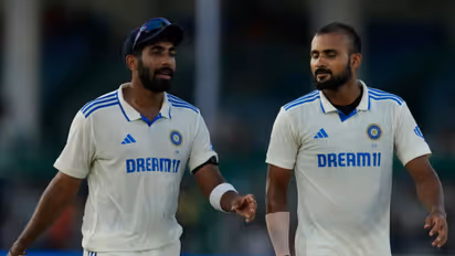 Aakash Deep and Bumrah