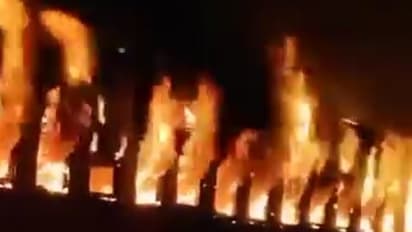 Just two days before the election 4 people including two children died in a train fire in Bangladesh bsm