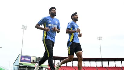 Mohammed Siraj and Arshdeep Singh