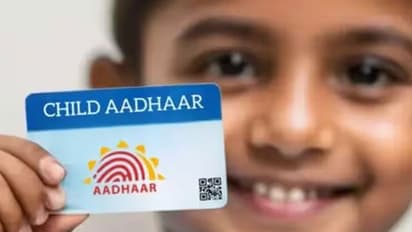 child aadhaar