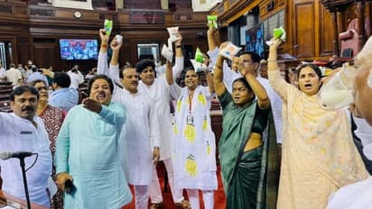 Rajya Sabha protest