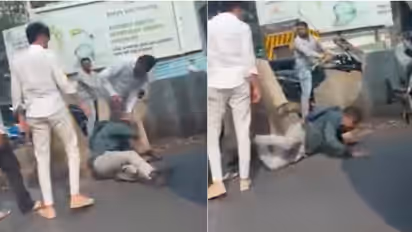 Following Traffic Rules Turns Costly? Pune Scooty Rider Allegedly Beaten at Red Light; Viral Video Sparks Debate