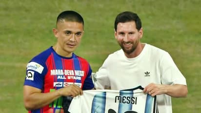 Sunil Chetri, Lionel Messi