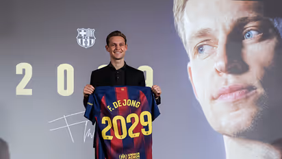 FC Barcelona's Frenkie De Jong