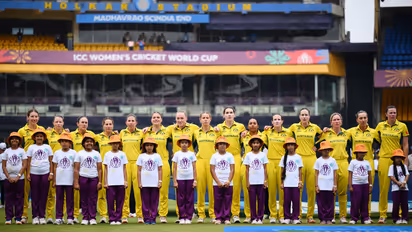 Australia women's cricket team during World Cup 2025
