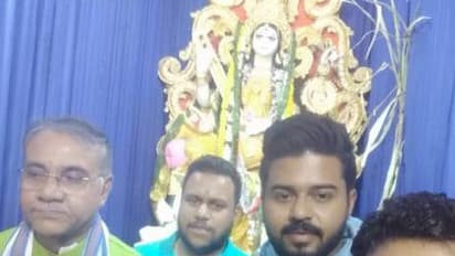 Photo of alleged Parliament security breach mastermind Lalit Jha with Trinamool Congress leader BJP s tool bsm