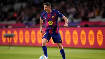 Barcelona star Robert Lewandowski