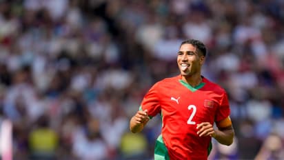 Morocco's Achraf Hakimi