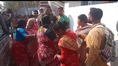 Women's protest santipur