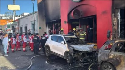 Mexico Supermarket Fire