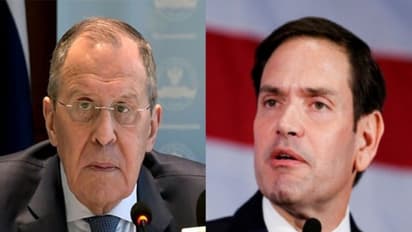Russian Foreign Minister Sergei Lavrov (on left) and  US Secretary of State Marco Rubio (on right) (Photo/ANI) 