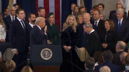 President Trump oath ceremony
