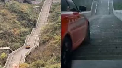 Chinese Automaker Tries To Recreate Viral Range Rover Stunt Fails
