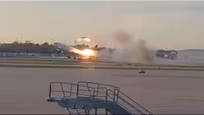 Cargo Plane Engine Tearing Off Seconds After Liftoff