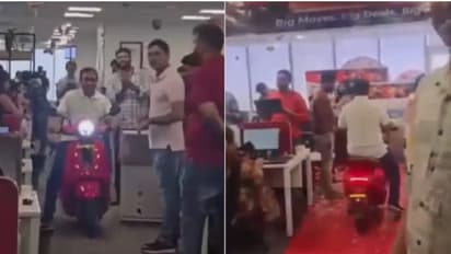 CEO Rides Scooty Inside Office to Celebrate ‘Amazing Quarter’