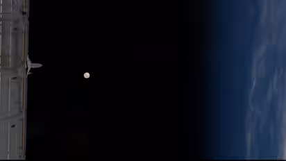 Astronaut Shares Stunning Full Moon View From Space