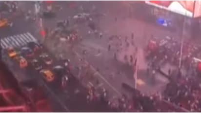 Shooting At New York Times Square