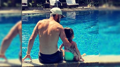 virat Kohli shares beautiful picture with daughter vamika