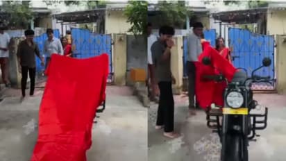 Daughter Gifts Father a Motorcycle on His 50th Birthday