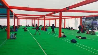 New Delhi Railway station Holding area for Mahakumbh