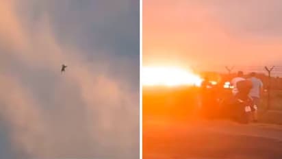 F-16 Fighter Jet Crash in  Poland Airshow