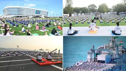 Indian Navy celebrates International Day of Yoga 2025
