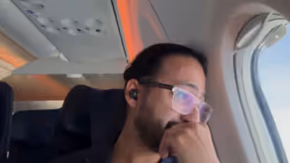 Entrepreneur Breaks Down Mid-Flight After Realising He's Living His Childhood Dream
