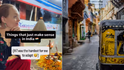 Russian woman living in India