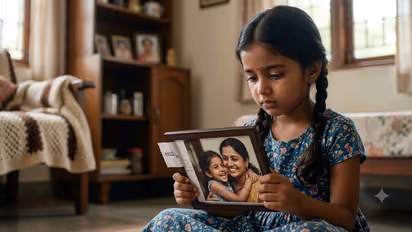 Little Girl Remembers Her Mother After Her Death
