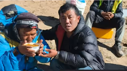 Hilari Dawa Sherpa who trapped in Mount Everest