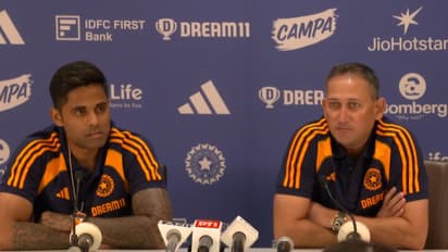 Suryakumar Yadav and Ajit Agarkar