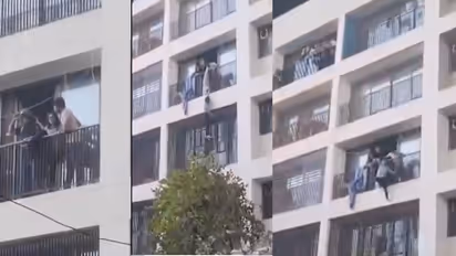 Ahmedabad plane crash hostel video