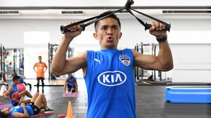 Sunil Chhetri fitness routine