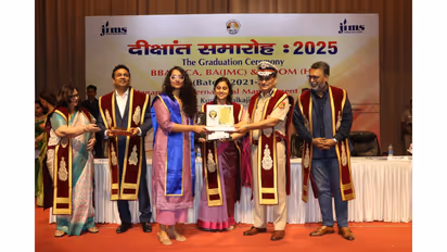 JIMS Kalkaji Marks the Graduation of BBA & B.Com (H) Class of 2024 with a Grand Ceremony
