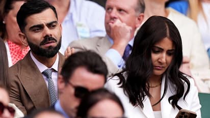 Virat Kohli Anushka Sharma Wimbledon 2025 photos