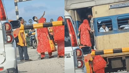 Bihar Family Turns Railway Crossing Into Boarding Point as Train Stops for Them Sparking Outrage