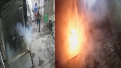 Electric Scooter Explodes Into Flames, 14-Year-Old Jumps Off Just In Time To Escape in Rajasthan